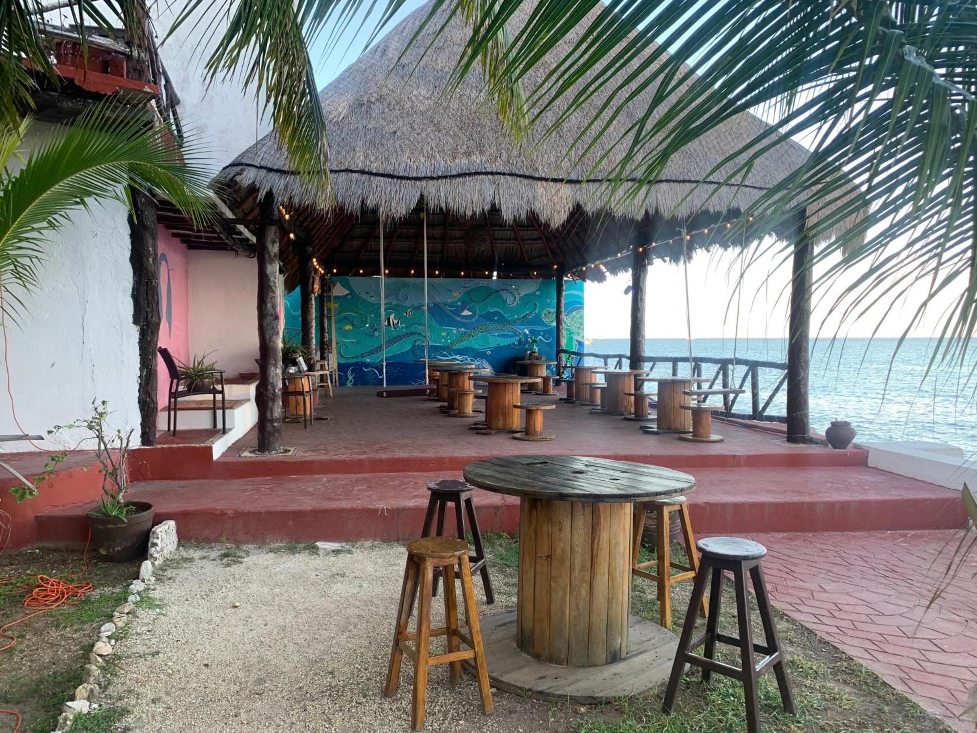 Casa Caribe קנקון מראה חיצוני תמונה Beach bar in Akumal