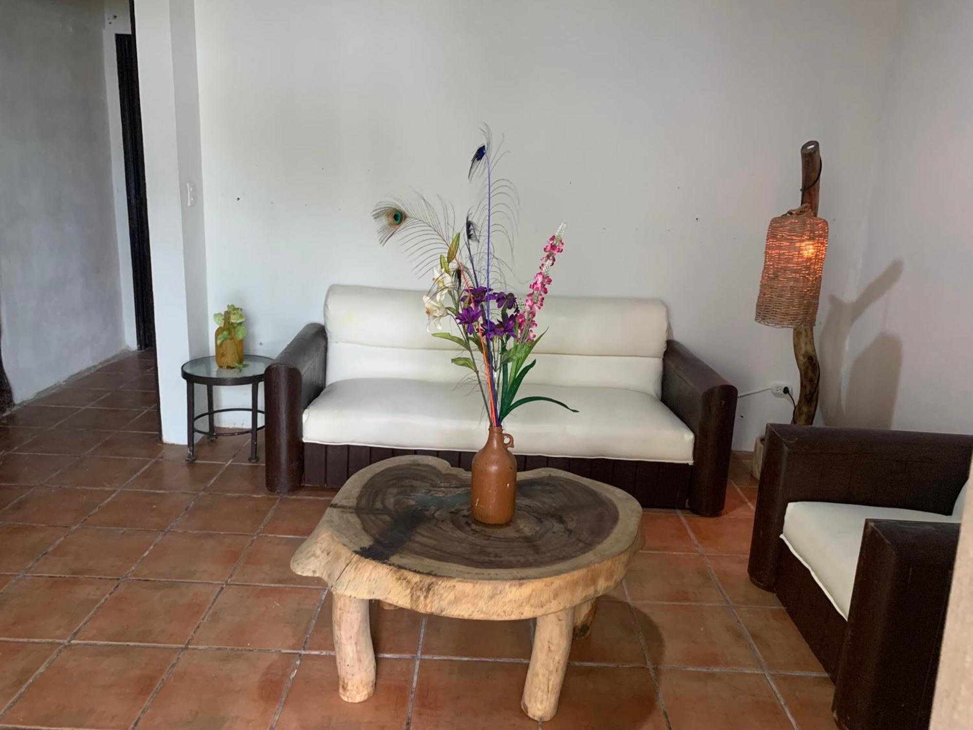 Casa Caribe קנקון מראה חיצוני תמונה A living room in a typical house in the community